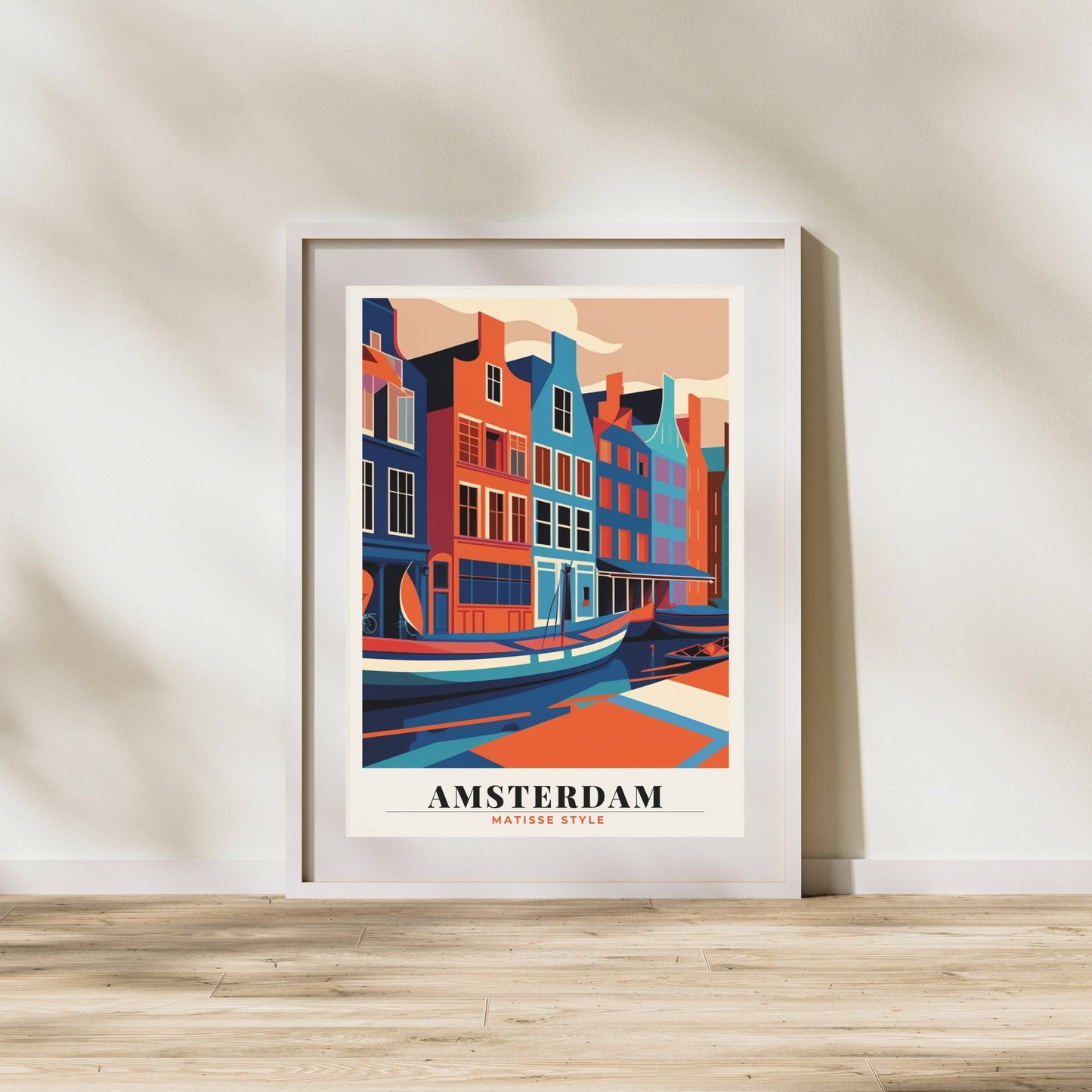 Amsterdam poster Matisse style