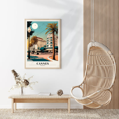 Cannes poster, wall art