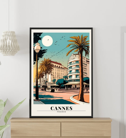 Cannes poster, wall art