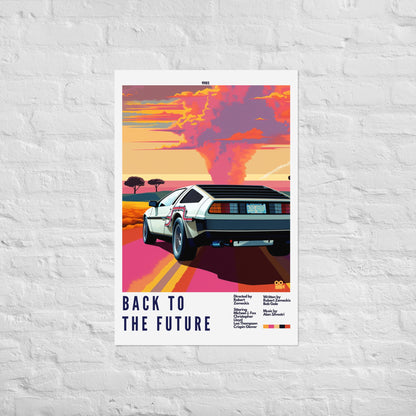 Impression Affiche film Retours vers le futur