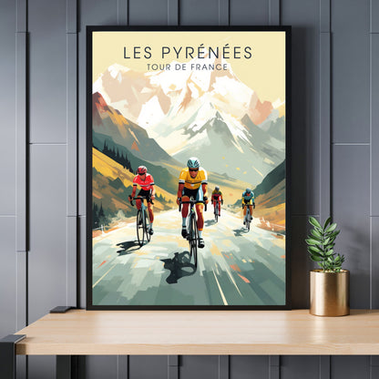 Tour de France Pyrenees Print