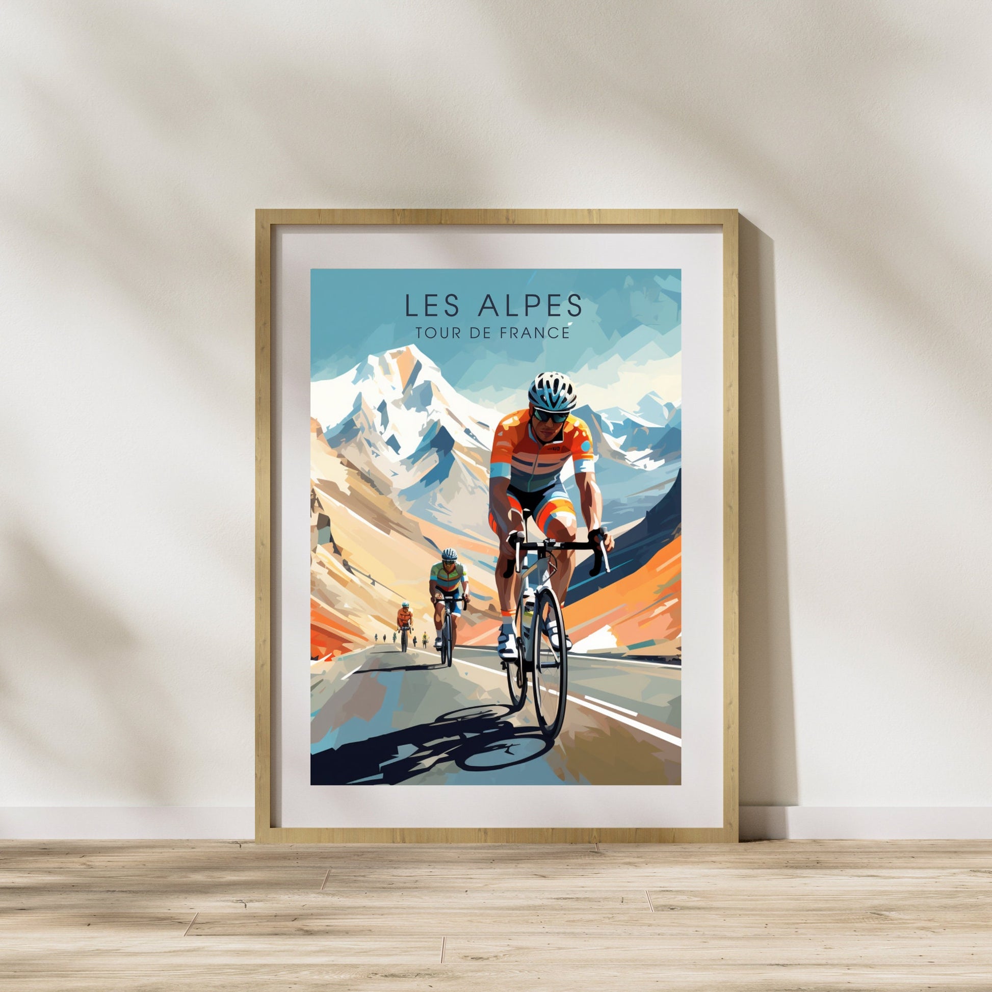 Tour de France Print : The Alpes