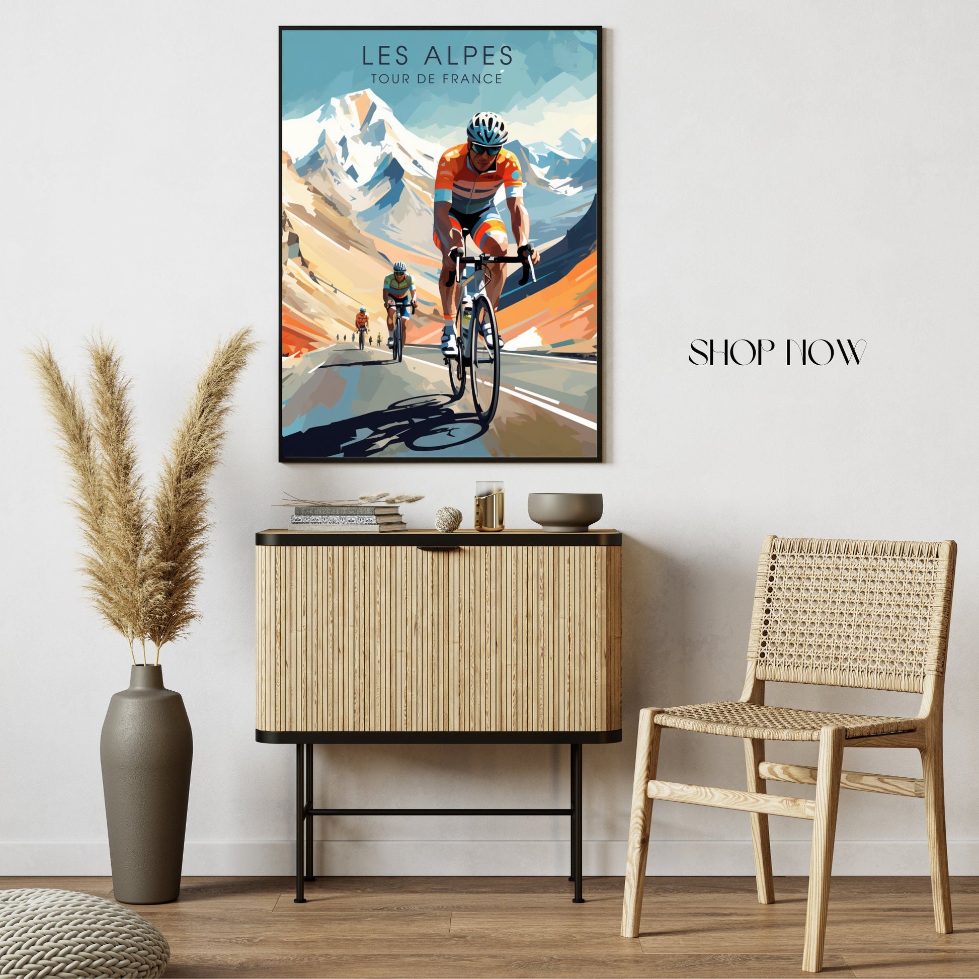 Tour de France Print : The Alpes