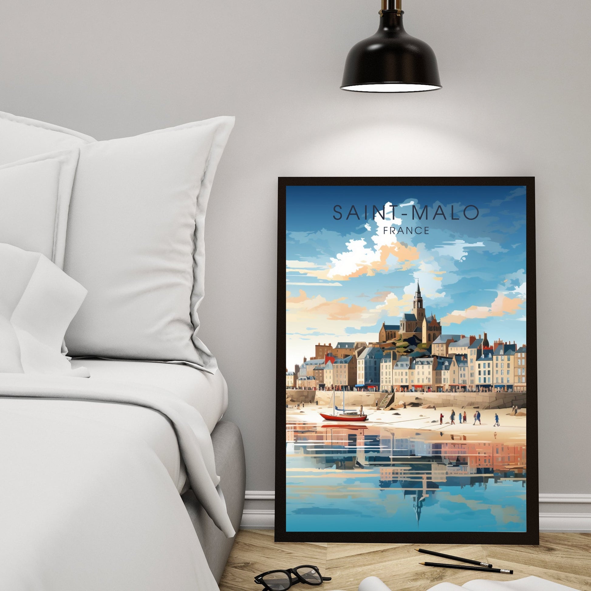 Affiche Saint-Malo