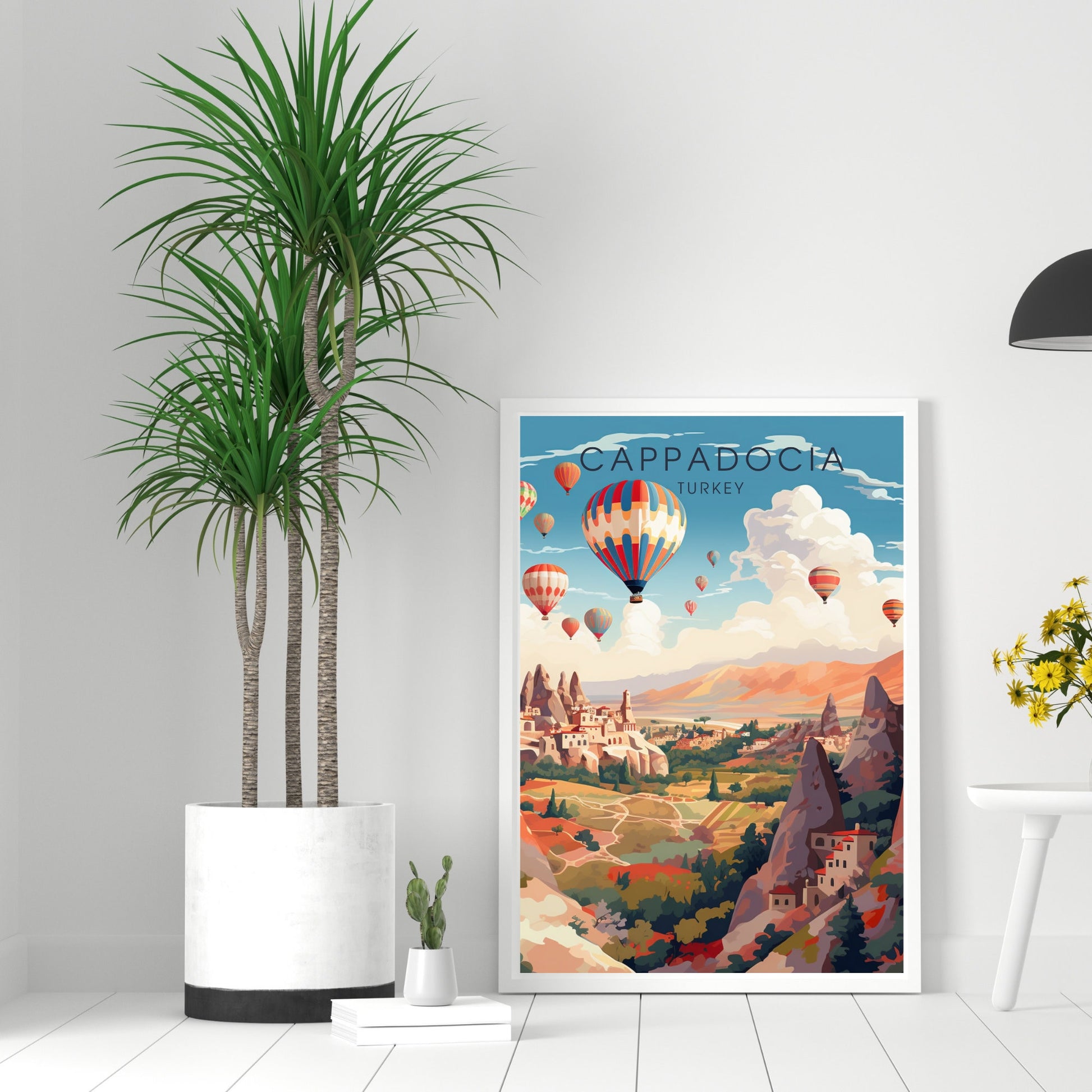 Cappadocia Poster, Turkey | Cappadocia Print, Turkey | Cappadocia Travel Poster