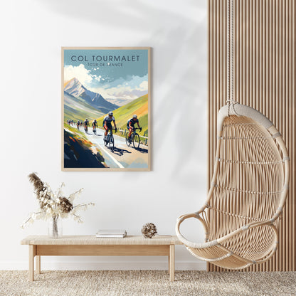 Tour de France Print: Col du Tourmalet