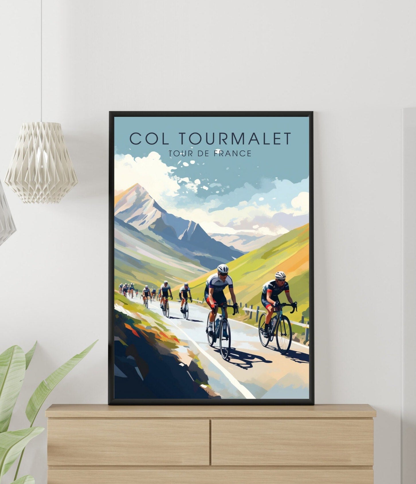 Tour de France Print: Col du Tourmalet