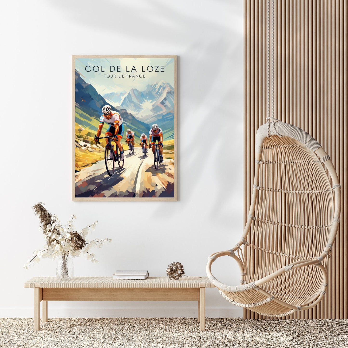 Tour de France Print: Col de la Loze