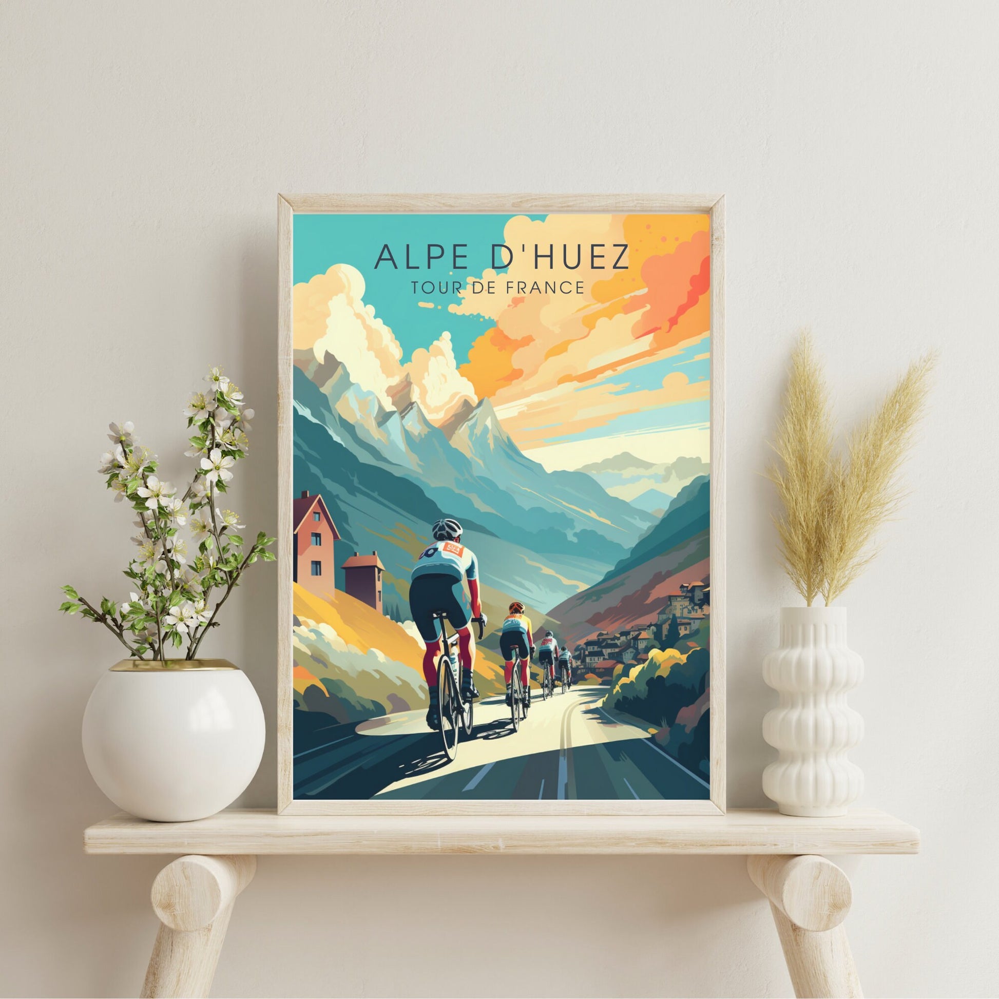 Tour de France Alpe d'Huez Print