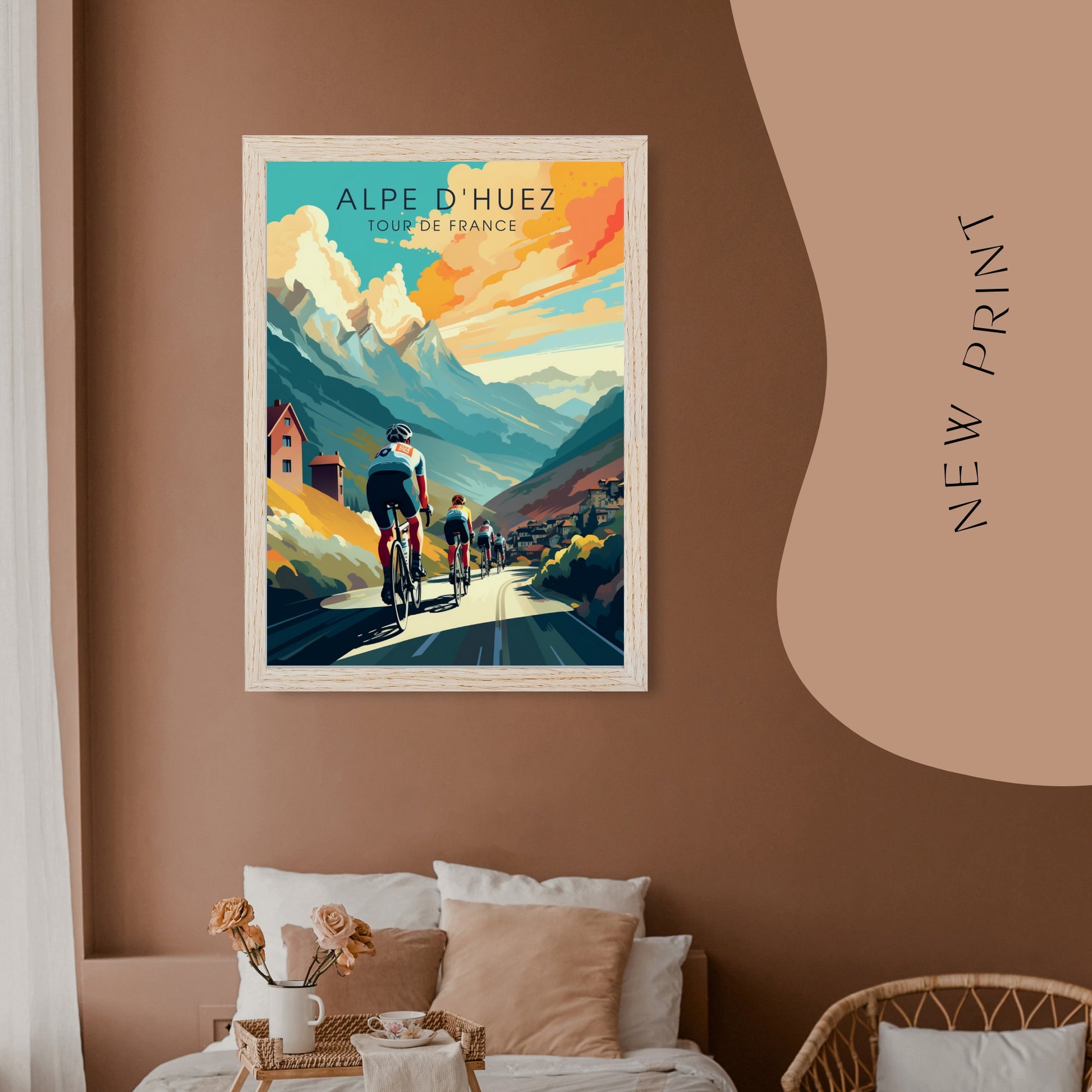 Tour de France Alpe d'Huez Print