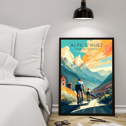 Tour de France Print | Alpe d'Huez