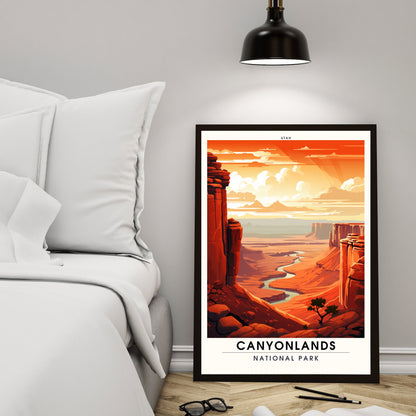 Canyonlands National Park Print | US National Park Print | National Park Poster