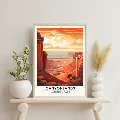 Canyonlands National Park Print | US National Park Print | National Park Poster