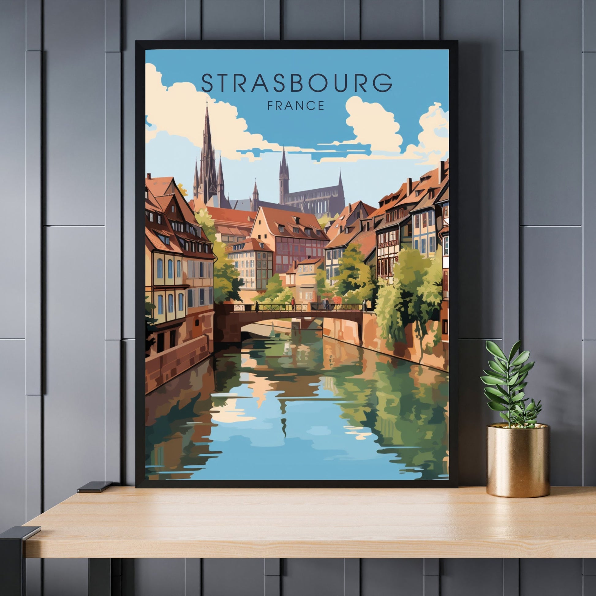 Affiche Strasbourg