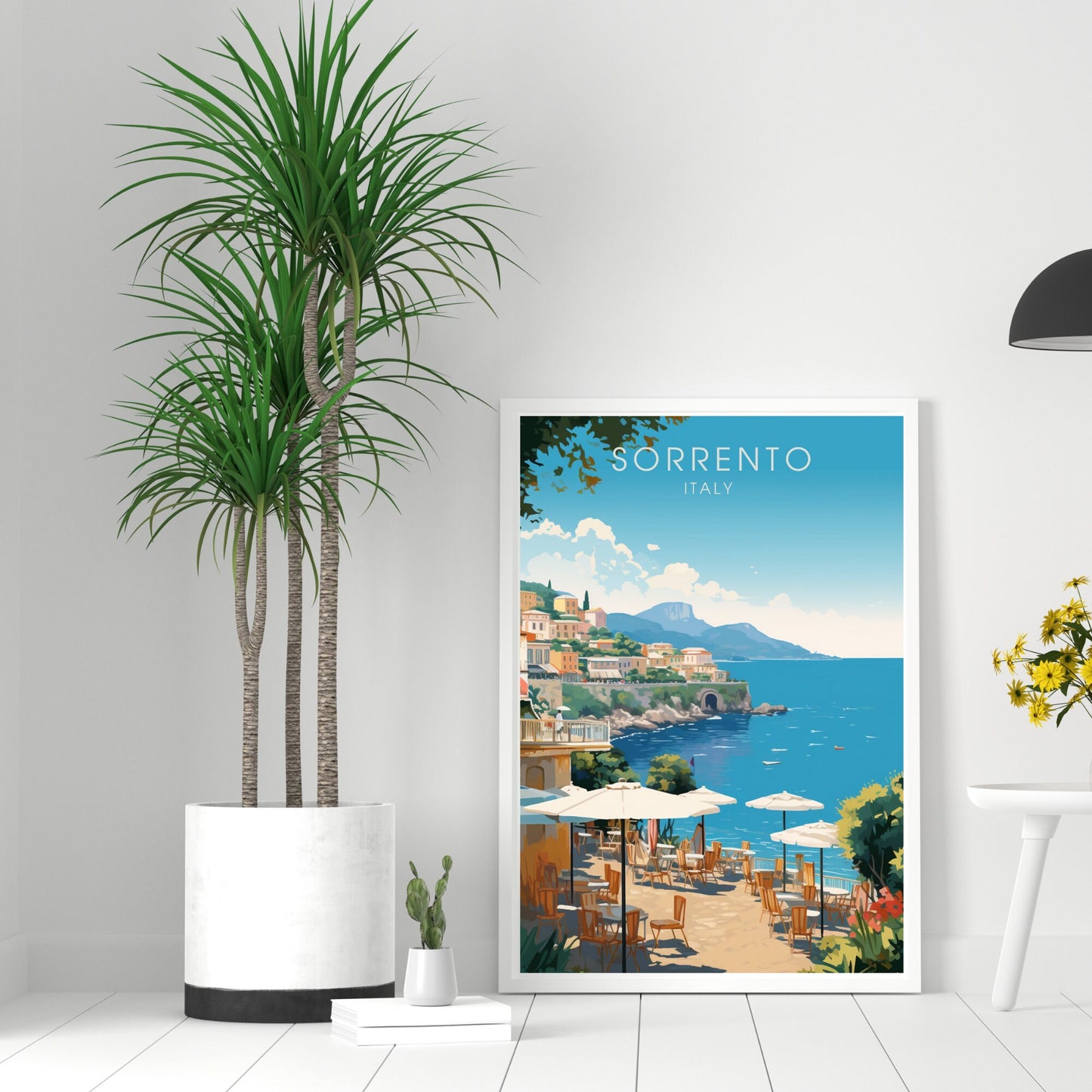 Amalfi Italy Poster Set, Sorrento Lemon Amalfi