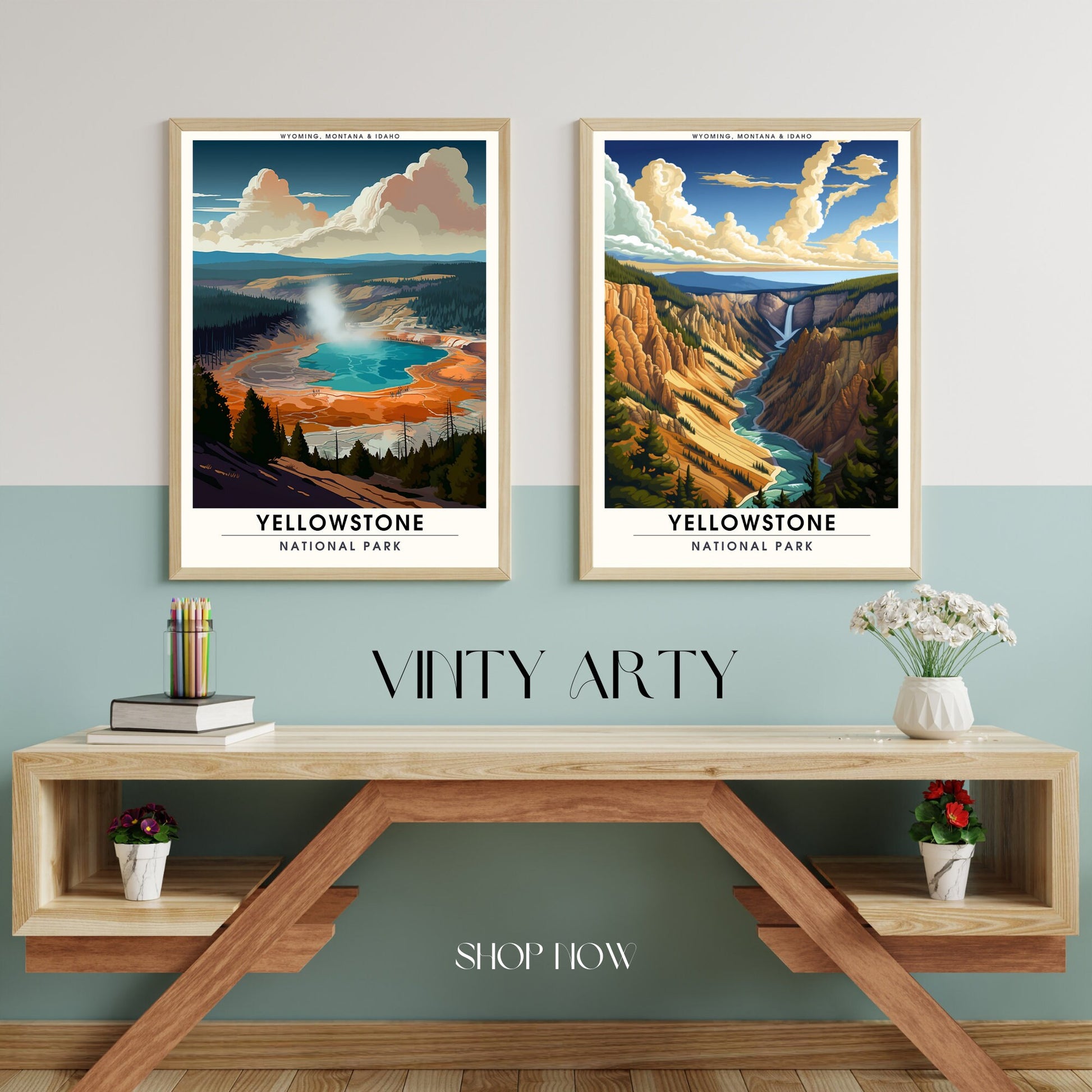 Yellowstone National Park print