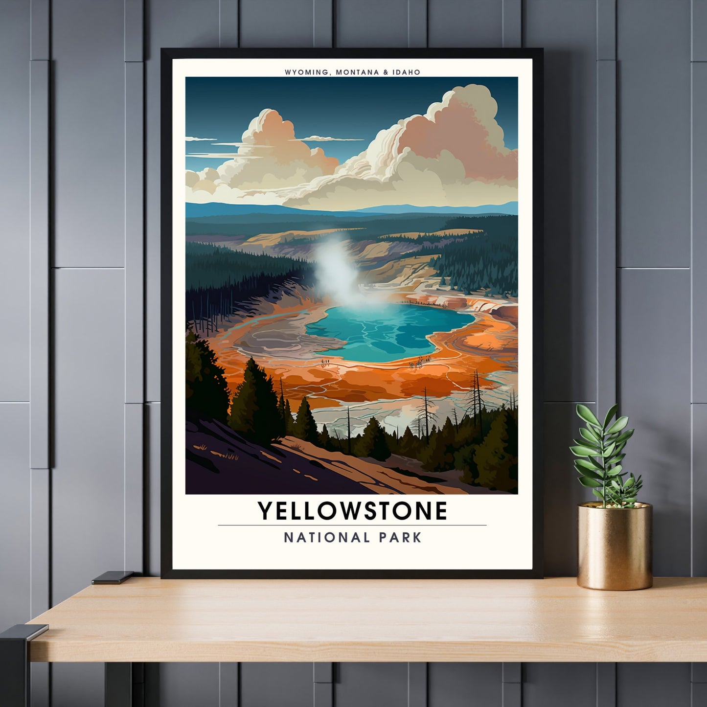 Yellowstone National Park print