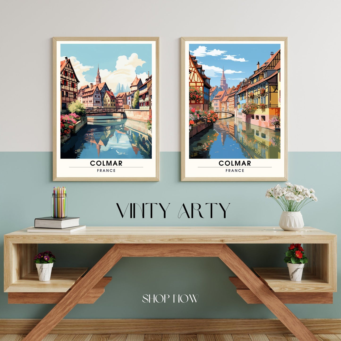 Impression Colmar | Impression de voyage Colmar | Poster de voyage