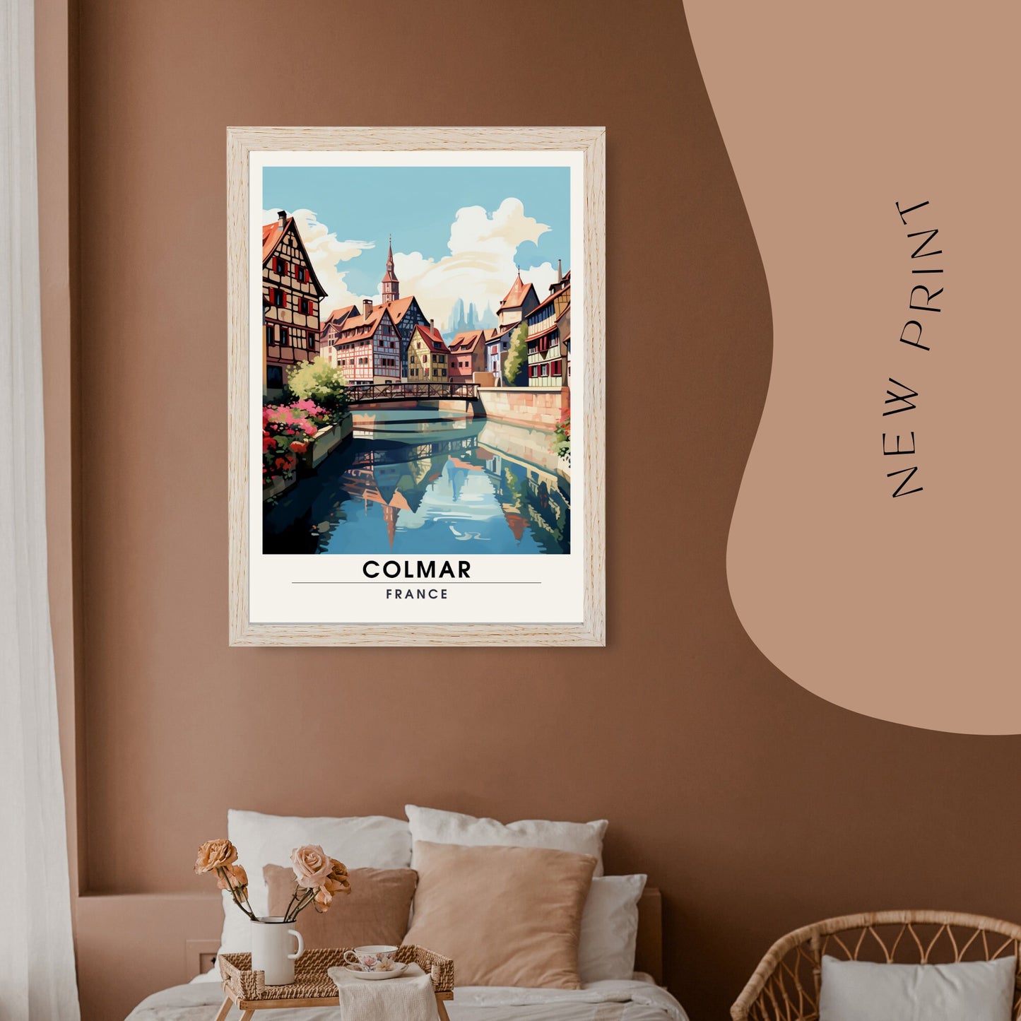 Impression Colmar | Impression de voyage Colmar | Poster de voyage