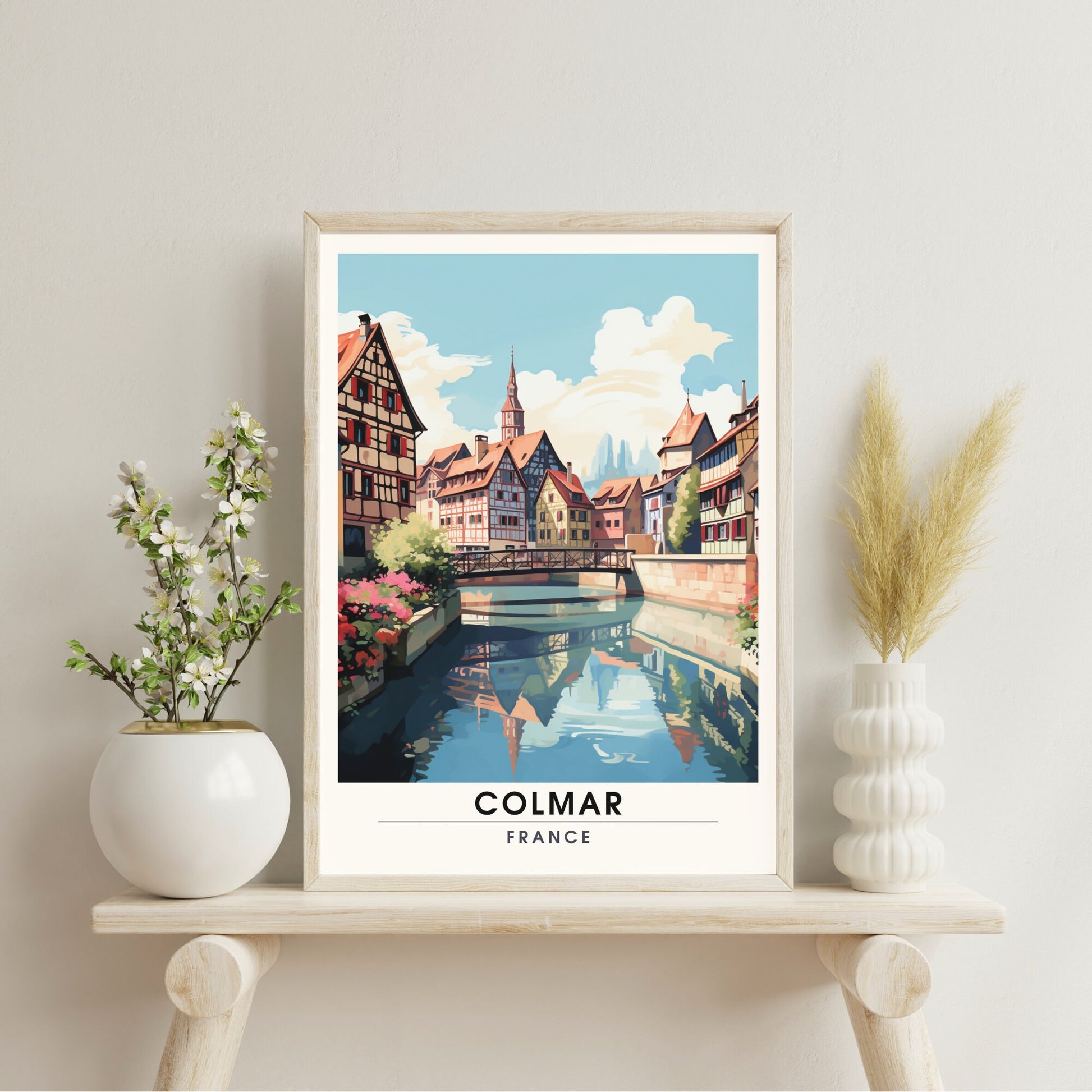 Impression Colmar | Impression de voyage Colmar | Poster de voyage