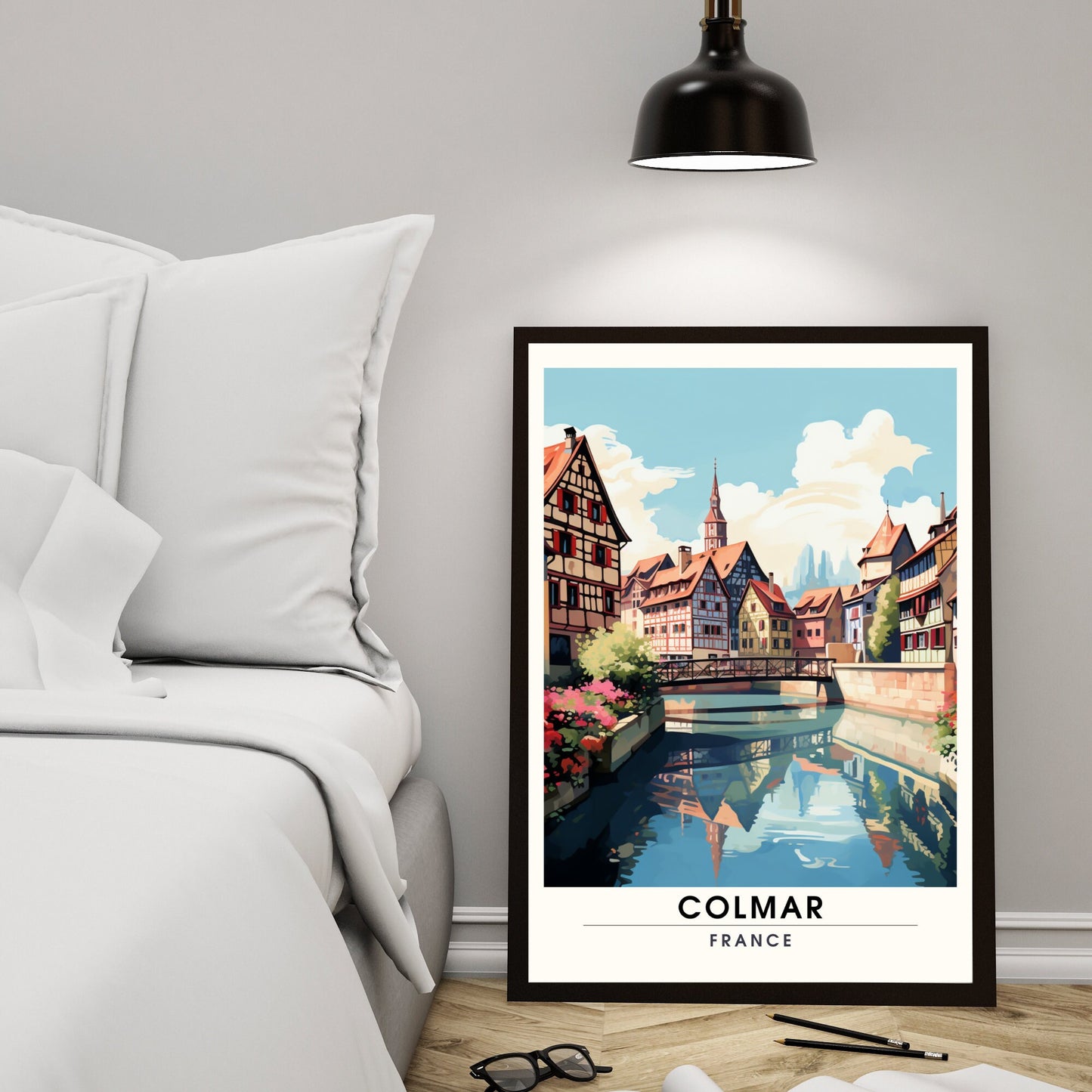 Impression Colmar | Impression de voyage Colmar | Poster de voyage