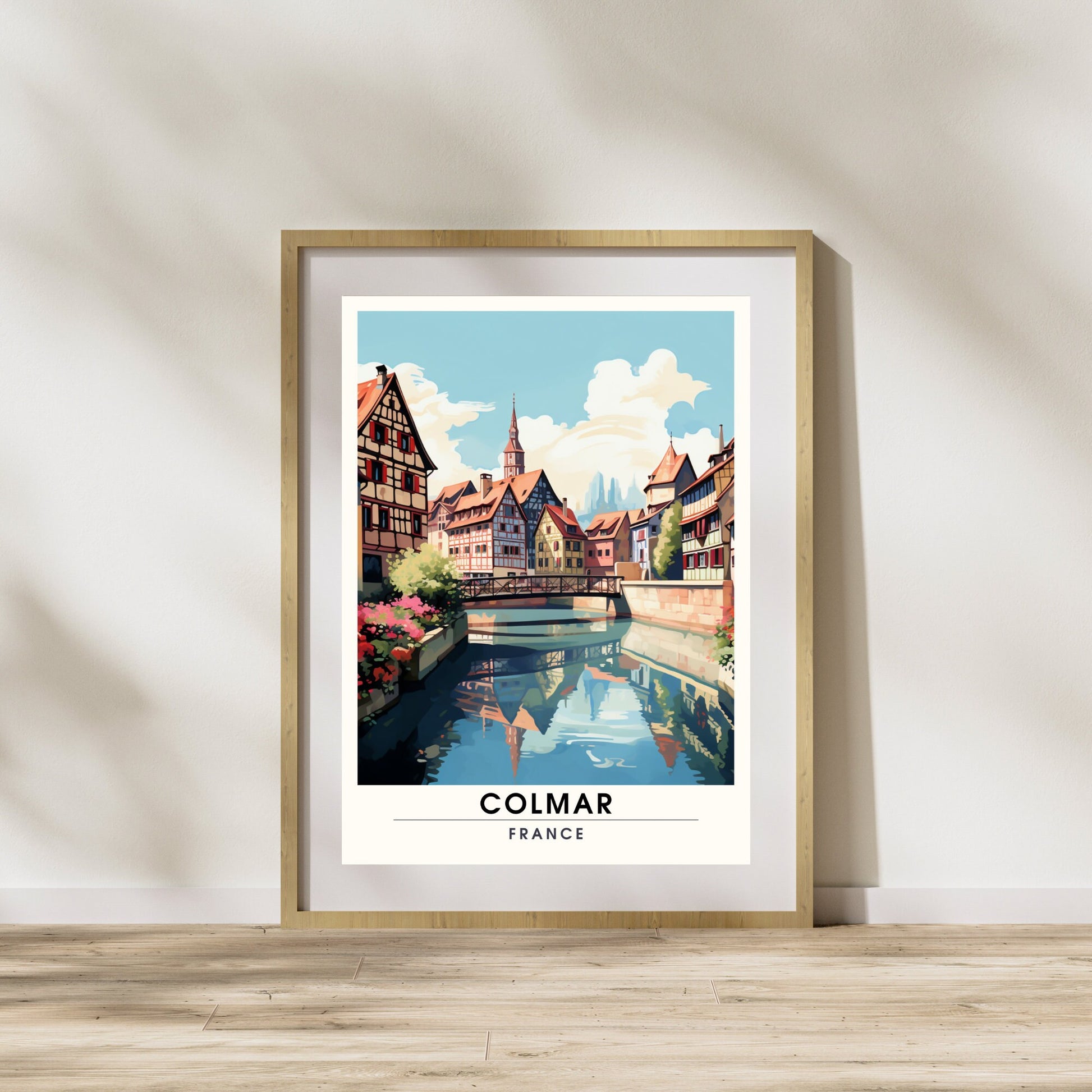 Impression Colmar | Impression de voyage Colmar | Poster de voyage