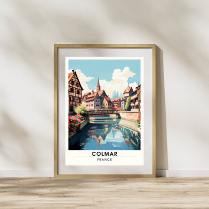 Impression Colmar | Impression de voyage Colmar | Poster de voyage