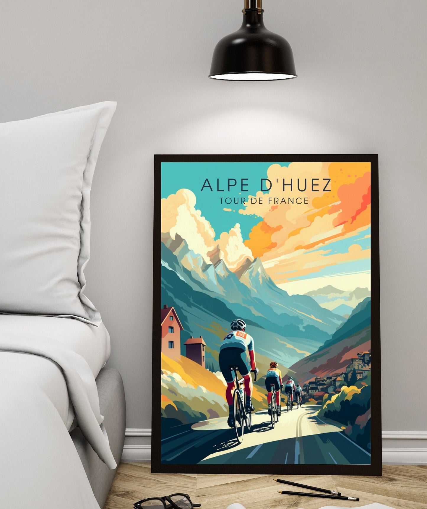 Tour de France Alpe d'Huez Print