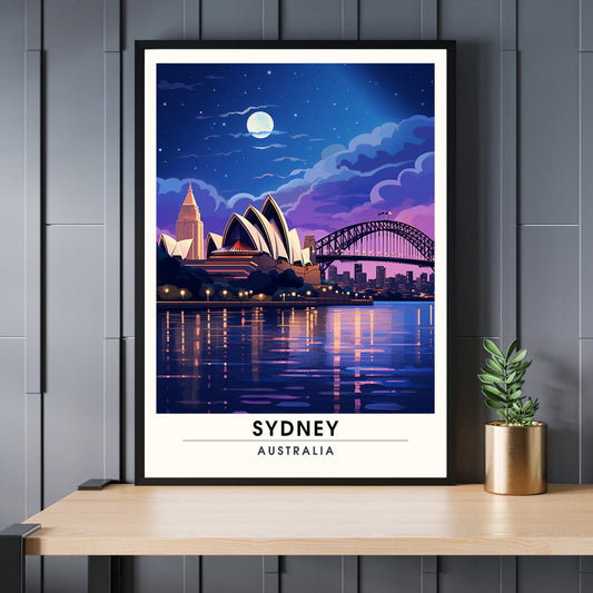 Impression Sydney | Voyage nocturne à Sydney, Australie