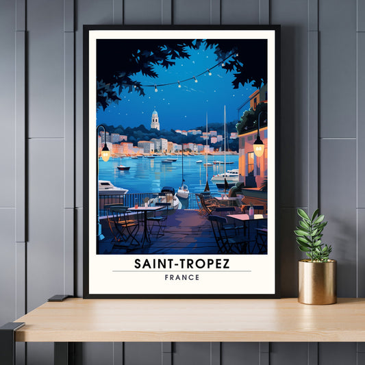 Impression Saint-Tropez | Saint-Tropez la nuit