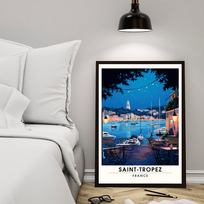 Impression Saint-Tropez | Saint-Tropez la nuit