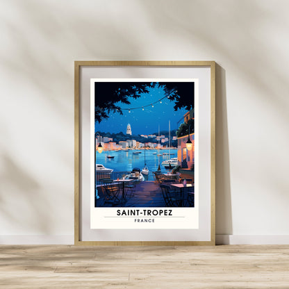 Impression Saint-Tropez | Saint-Tropez la nuit