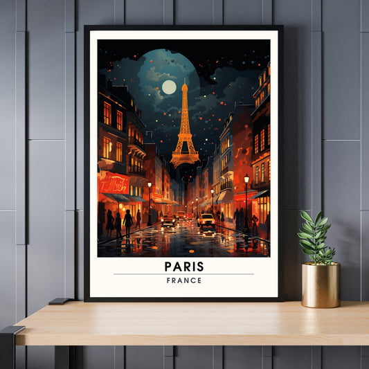 Impression Paris | Poster Paris la nuit