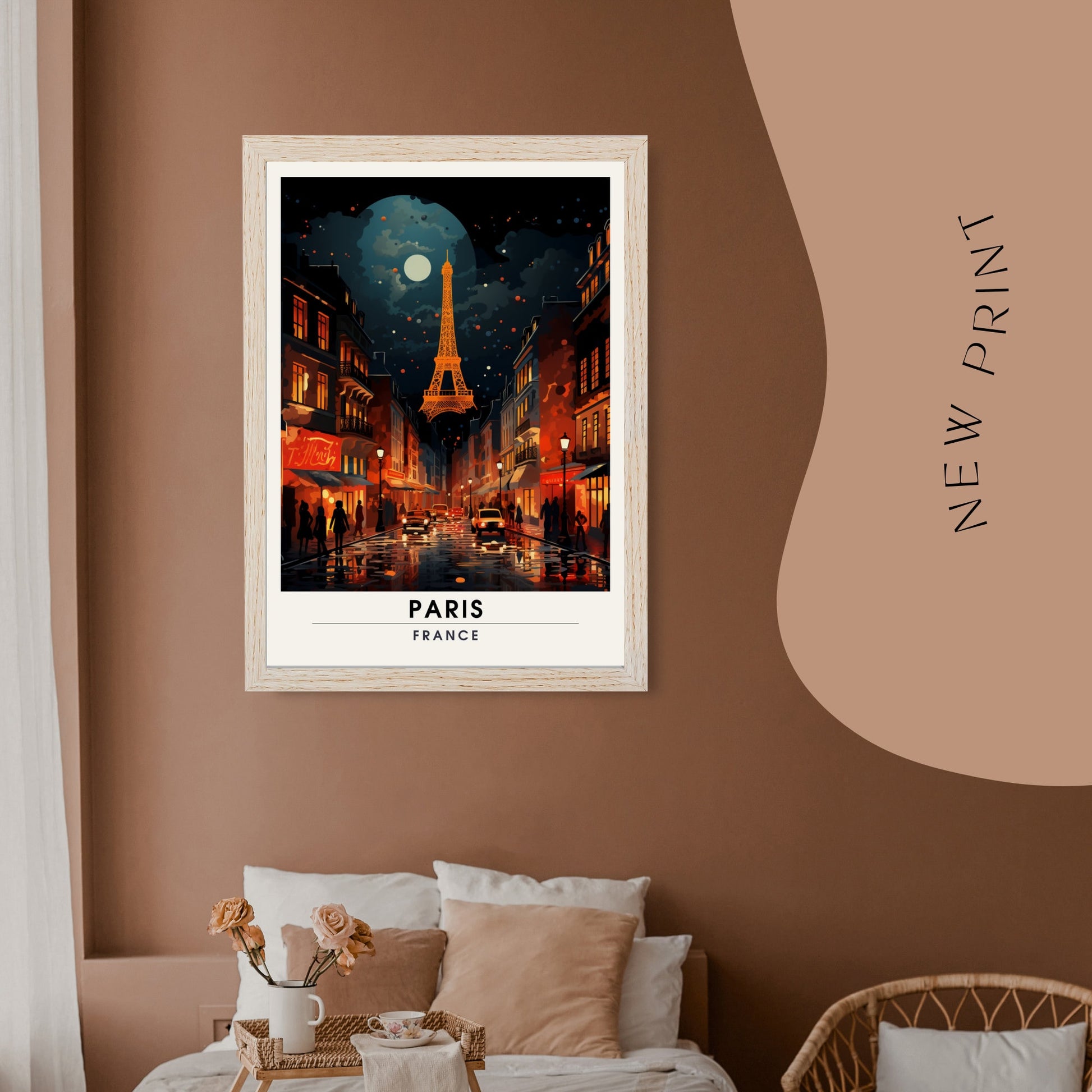 Impression Paris | Poster Paris la nuit