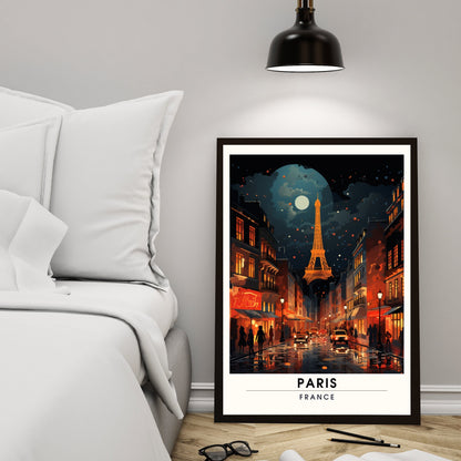 Impression Paris | Poster Paris la nuit