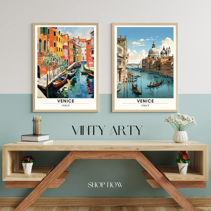 Impression Venise | Poster de voyage Venise