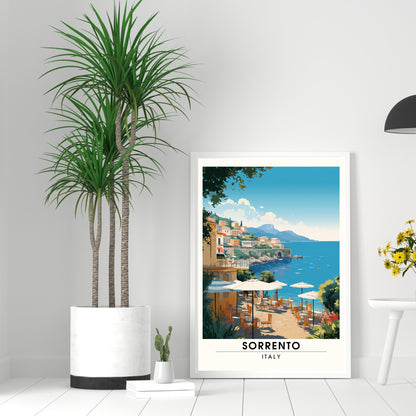 Impression Sorrento| Poster de voyage Sorrento