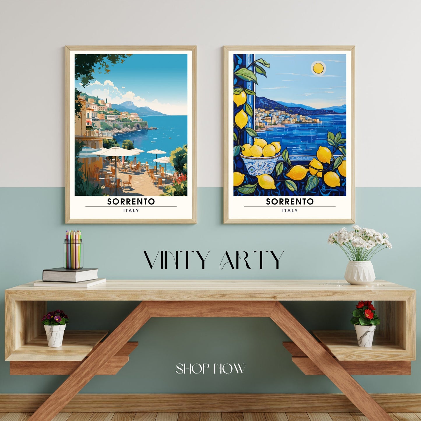 Impression Sorrento | Poster de voyage Sorrento