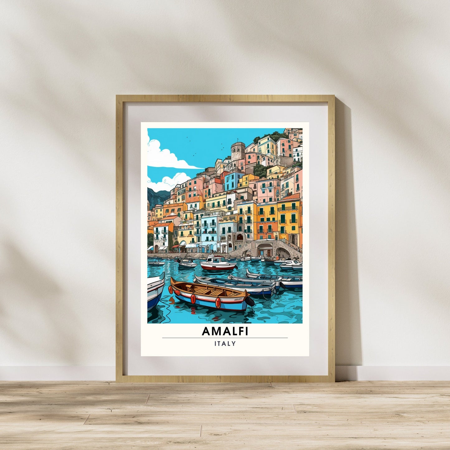 Impression Amalfi | Poster de voyage Amalfi | impression Italie