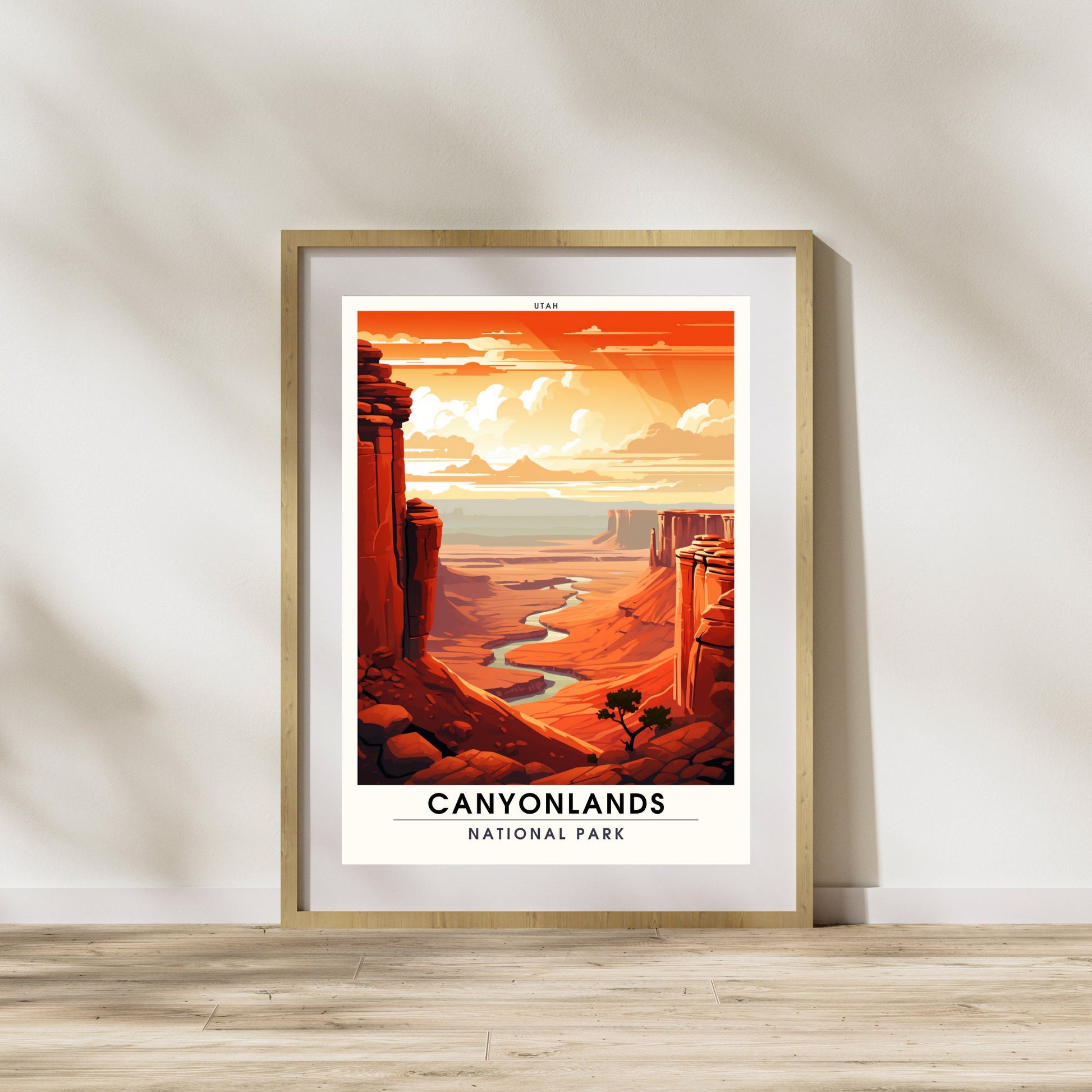 Canyonlands National Park Print | US National Park Print | National Park Poster