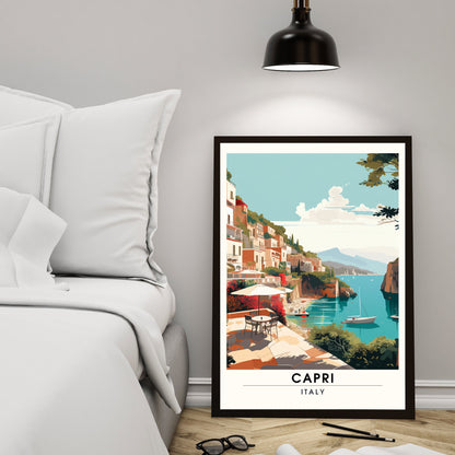 Impression Capri | Poster de voyage Capri, Italie