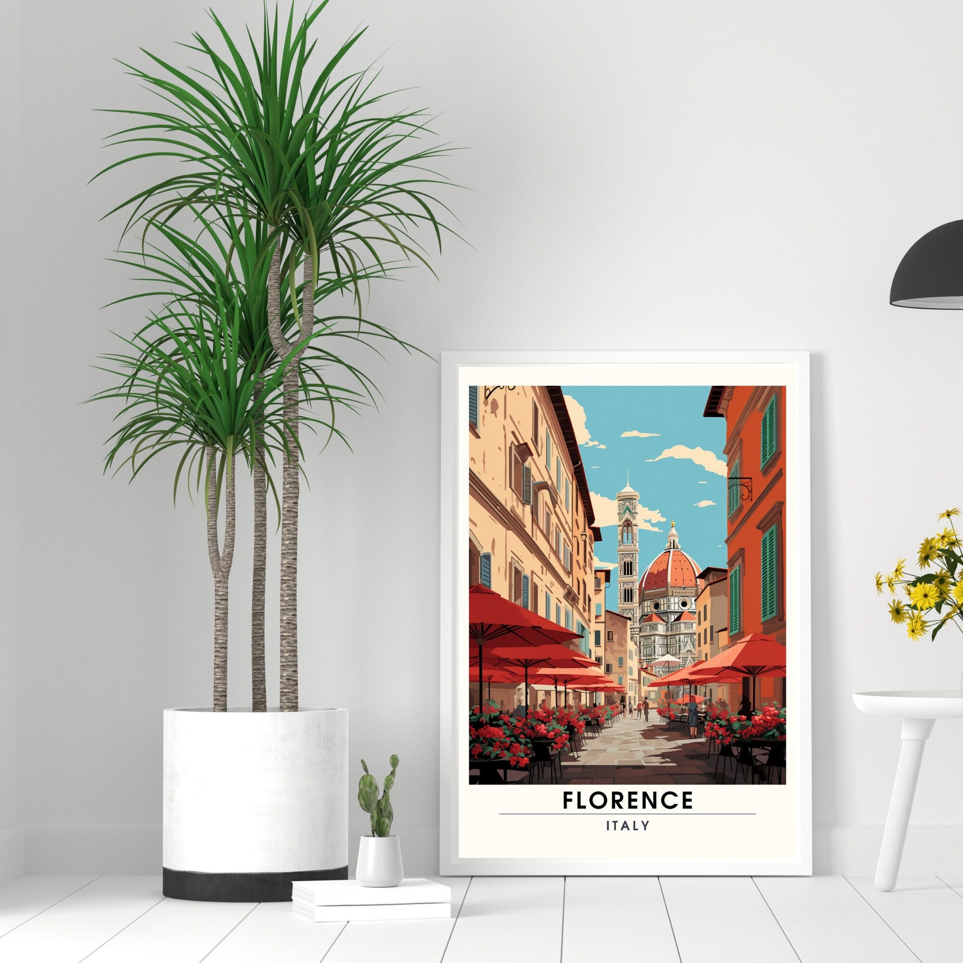 Impression Florence | poster de voyage Florence, Italie