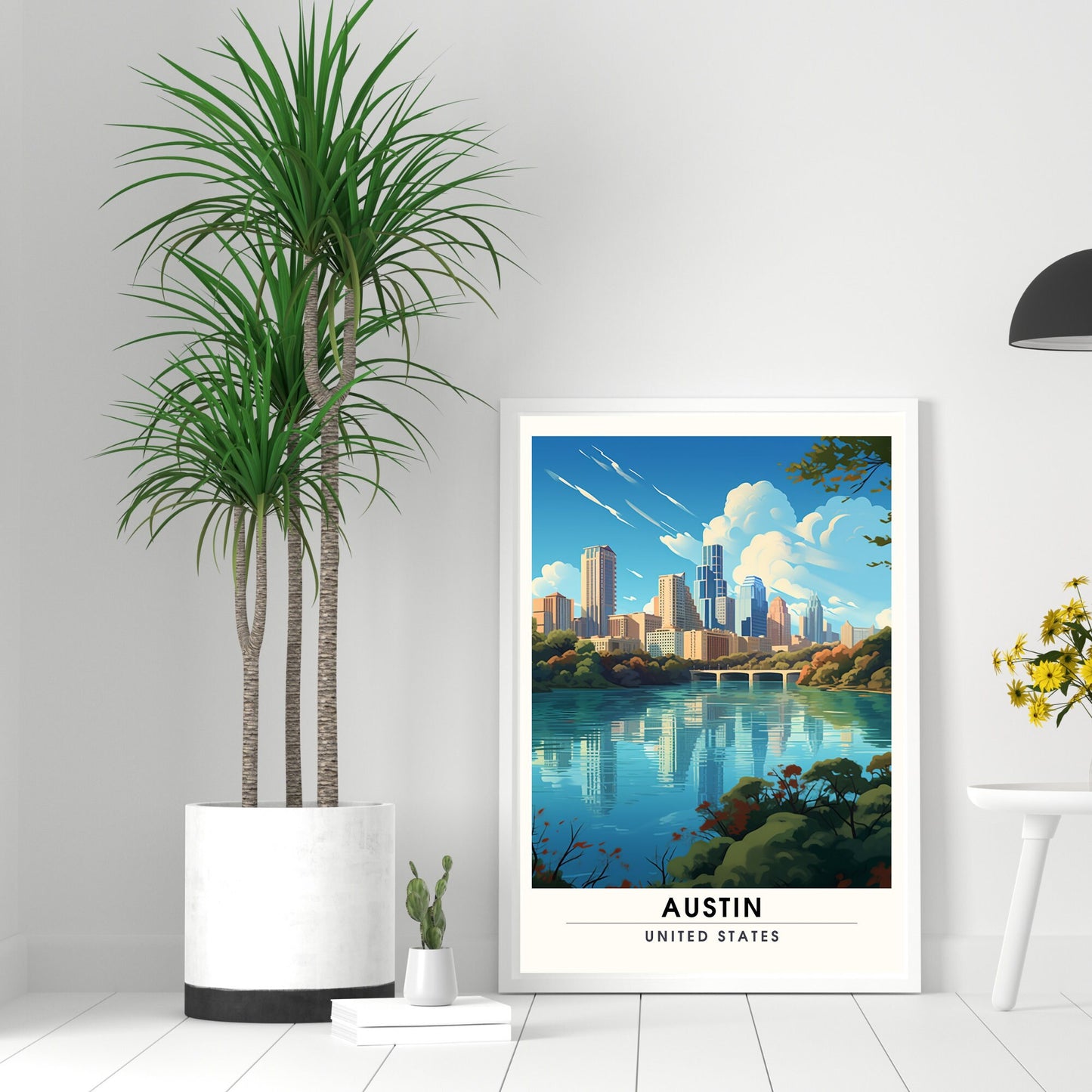 Impression Austin | Impression de voyage Austin | Poster Texas