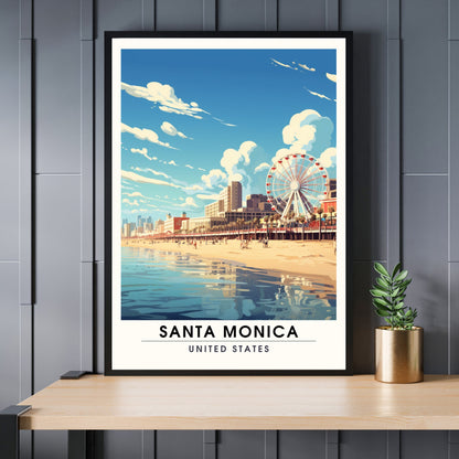 Impression Santa Monica State Beach | Impression de voyage Santa Monica Beach