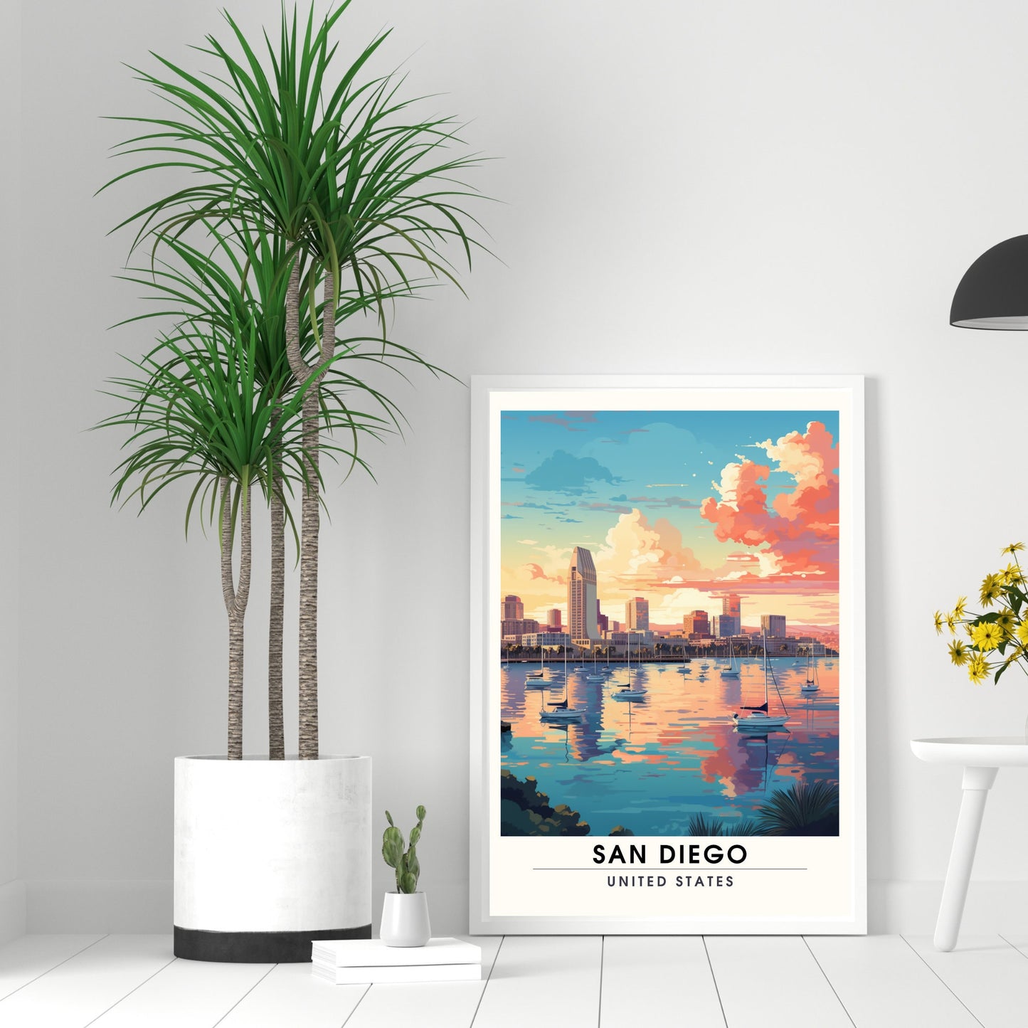 Impression San Diego | Impression de voyage San Diego | Poster San Diego