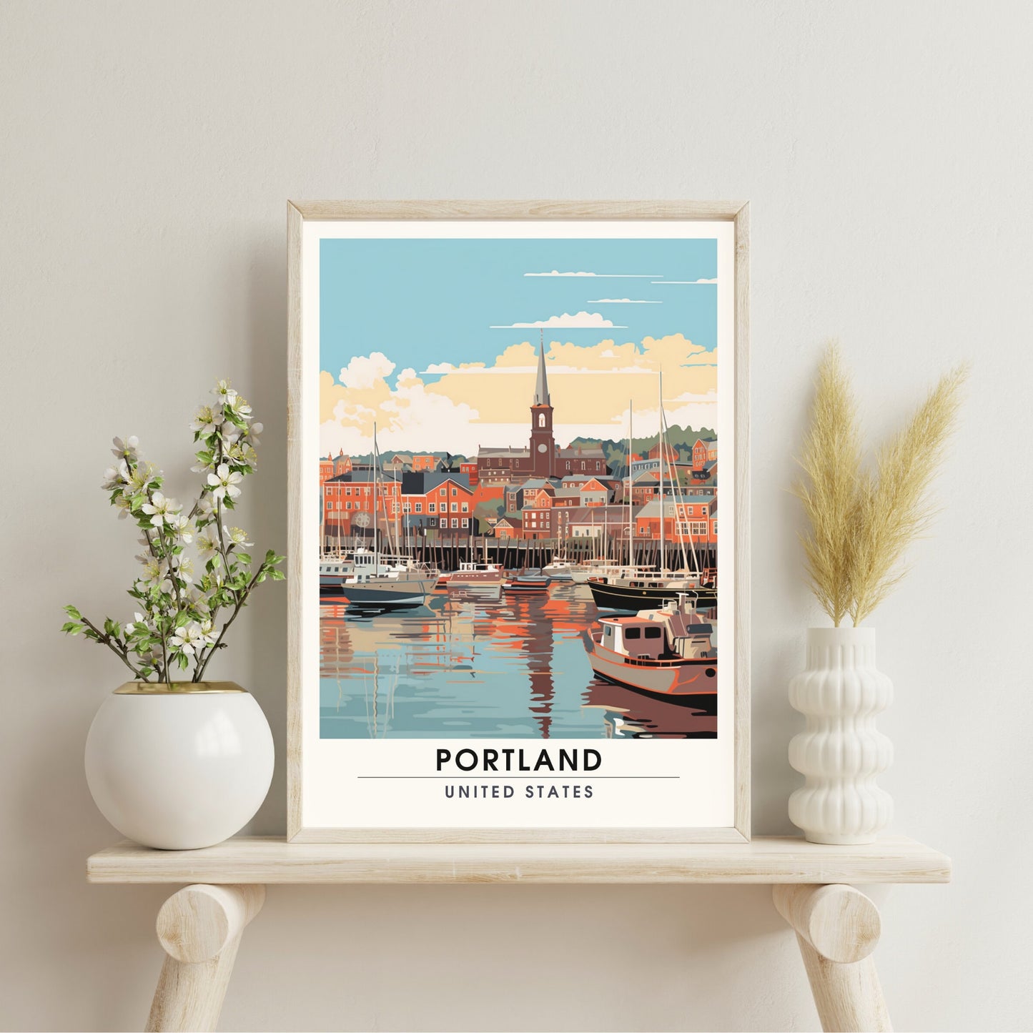 Impression Portland | impression de voyage Portland | Port de Portland