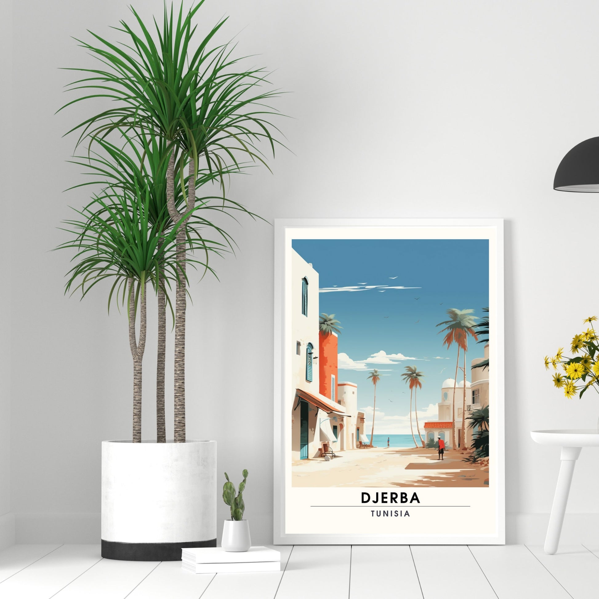 Impression Djerba | Impression de voyage Djerba | Poster Tunisie