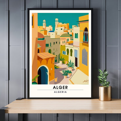 Impression Alger | Impression de voyage Alger | Casbah d'Alger