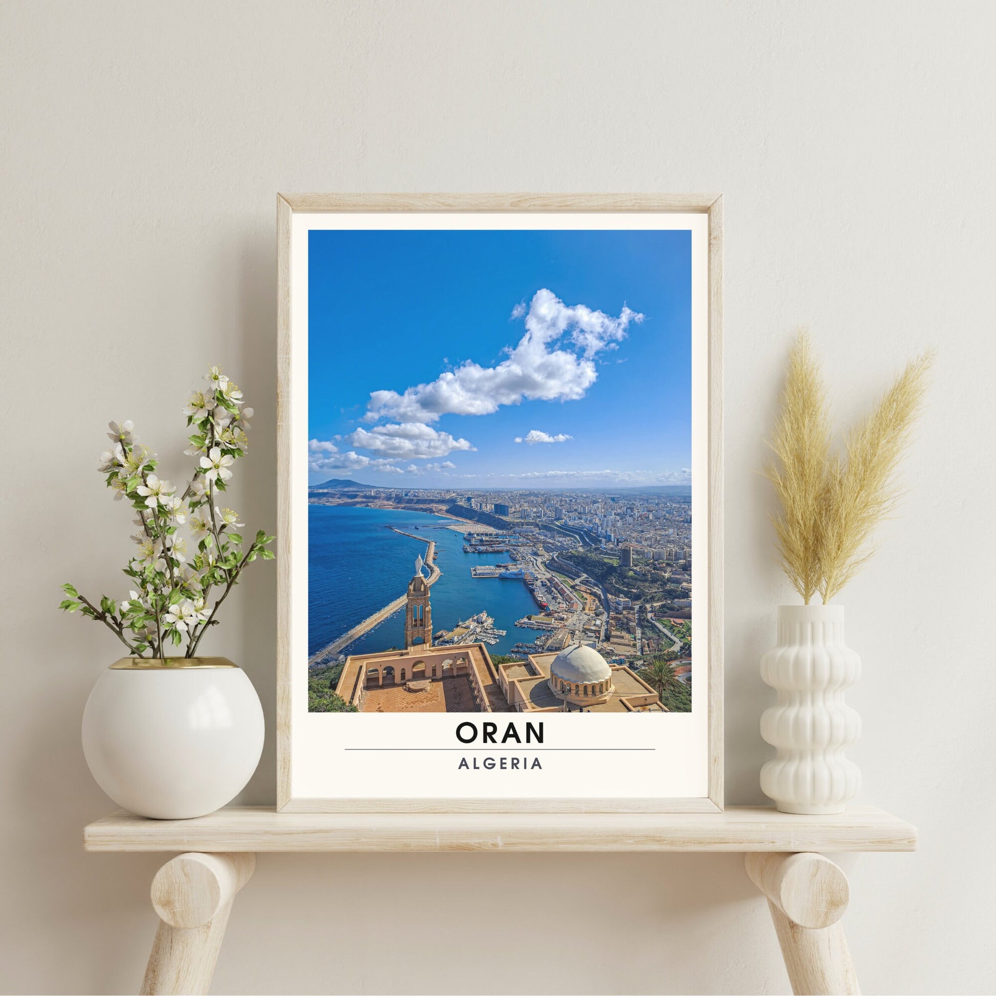 Impression Oran | Voyage au-dessus de la Baie depuis le Fort de Santa Cruz