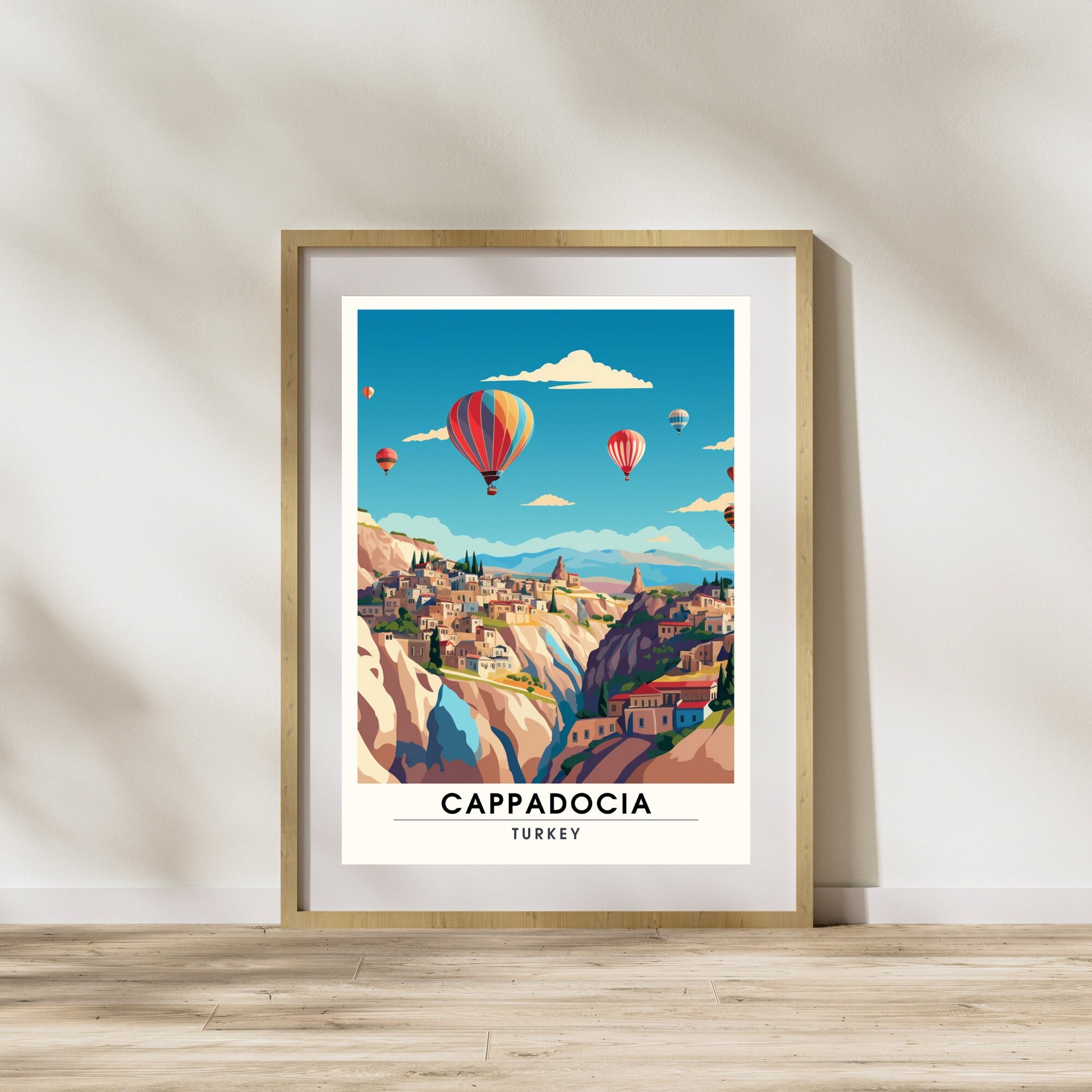 Impression Cappadoce | Impression de voyage Cappadoce | Poster Turquie